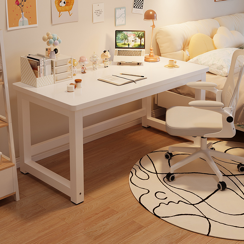 桌子卧室女生简易长方形工作台出租屋电脑桌小型家用办公桌学习桌