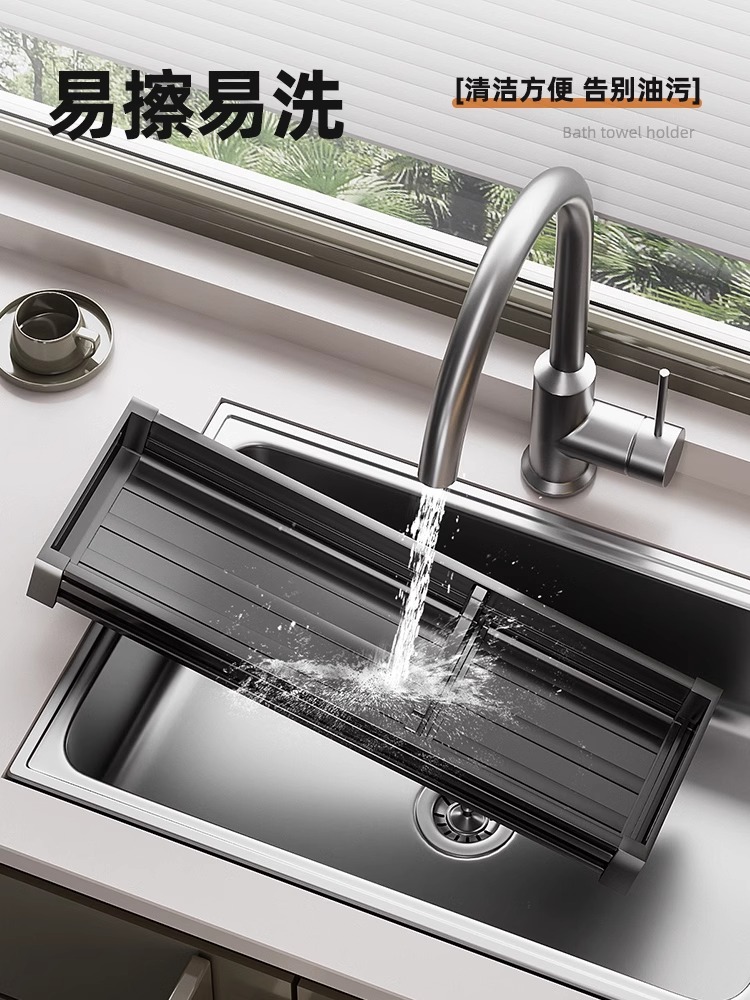 厨房抽屉收纳分隔家用橱柜内置餐具分格收纳盒刀叉筷子碗架盘碟架