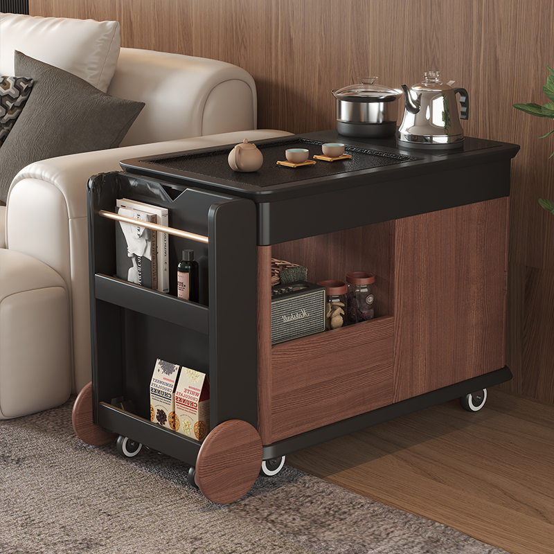 可移动茶几客厅家用阳台小茶桌茶台烧水壶泡茶一体沙发边几侧边柜