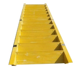 基坑爬梯双侧带扶手护栏基坑斜梯工地施工安全钢扶梯护笼厂家定制