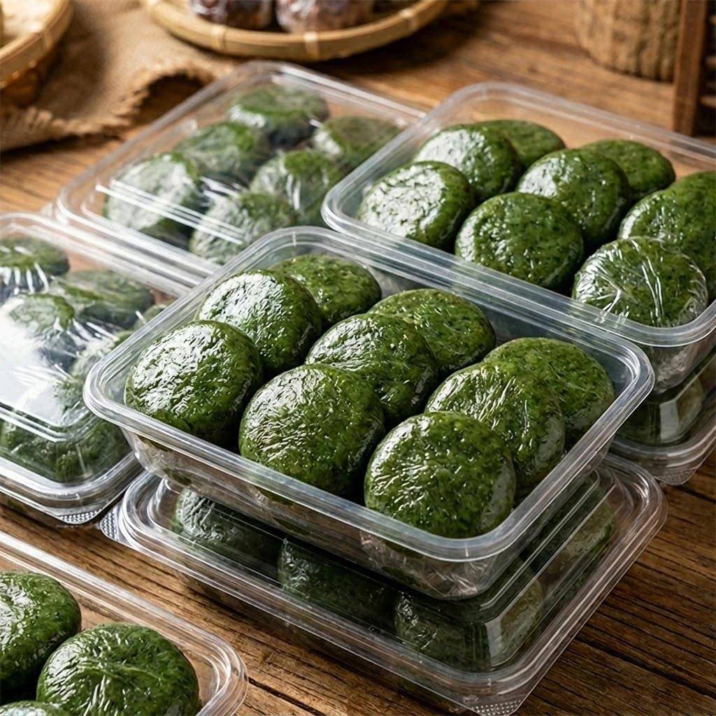 【早餐代餐】艾草糍粑手工糕点清明粑艾叶软糯方便半成品懒人居家