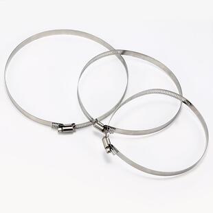 木桶铁箍圈木桶紧箍圈不锈钢带可调节油烟机烟管卡箍玻璃铁环箍子