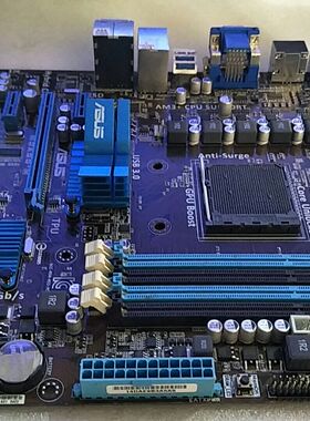 华硕M5A88-M DDR3内存 AM3+推土机开核主板 全固态集成板 USB3.0