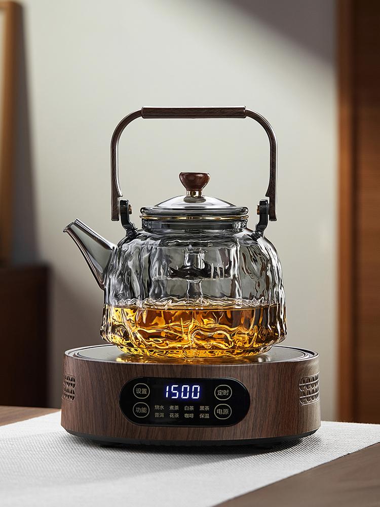 玻璃茶壶电陶炉茶具套装煮茶器泡茶水壶家用茶炉办公室电热炉新款