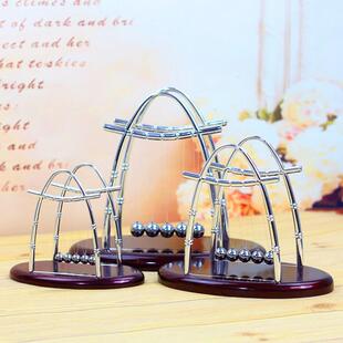 摆摆球创意撞钟击小球摇摆减压模型件术品公室办装饰艺摆礼物