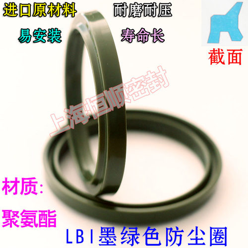 日本DSI/DHS密封圈防尘圈LBI(15*23/16*24/18*26/20*28)*4.5/6 垫