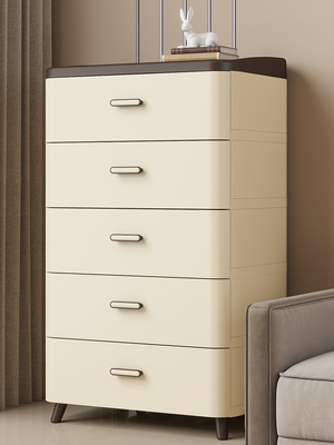 抽屉式收纳柜家用多层储物塑料简易客厅整理杂物五斗卧室置物柜子