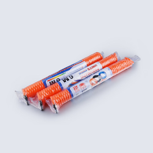 尼尔森山耐斯弹簧气管气动空压机螺旋伸缩pu软管外径6/10/12/8mm