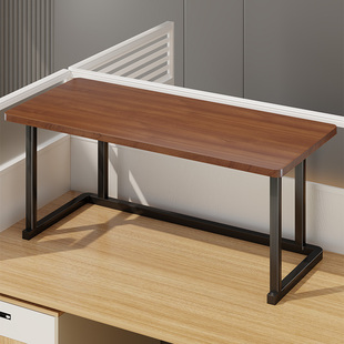 办公桌置物架桌上台面双层印表机放置支架桌面小型加高影印机架子