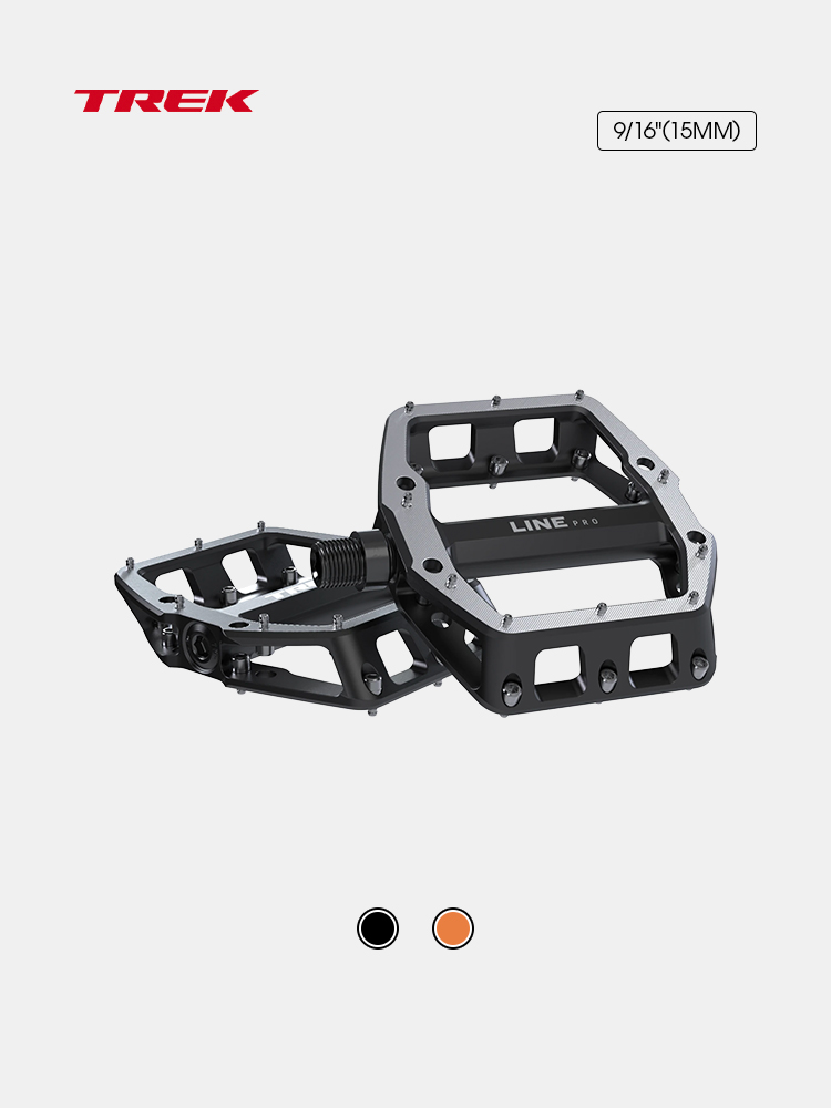 TREK崔克Line Pro系列轻量坚固防滑可调节自行车脚踏平踏