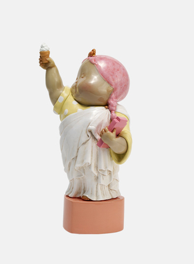 稀有艺术，幸运自由女神像创意装饰雕塑桌面装饰礼品