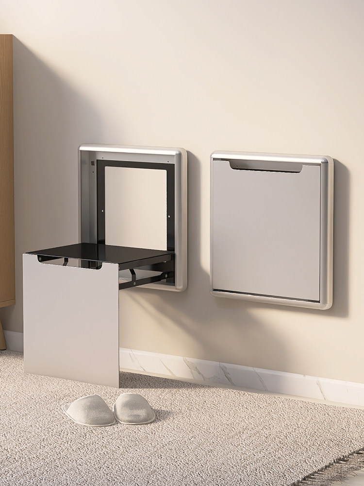 初点折叠换鞋凳壁挂式墙折叠玄关椅门口鞋柜隐形穿鞋凳折叠浴室凳,住宅家具,折叠凳/马扎,淘宝优惠券,粉丝福利购,淘宝优惠卷