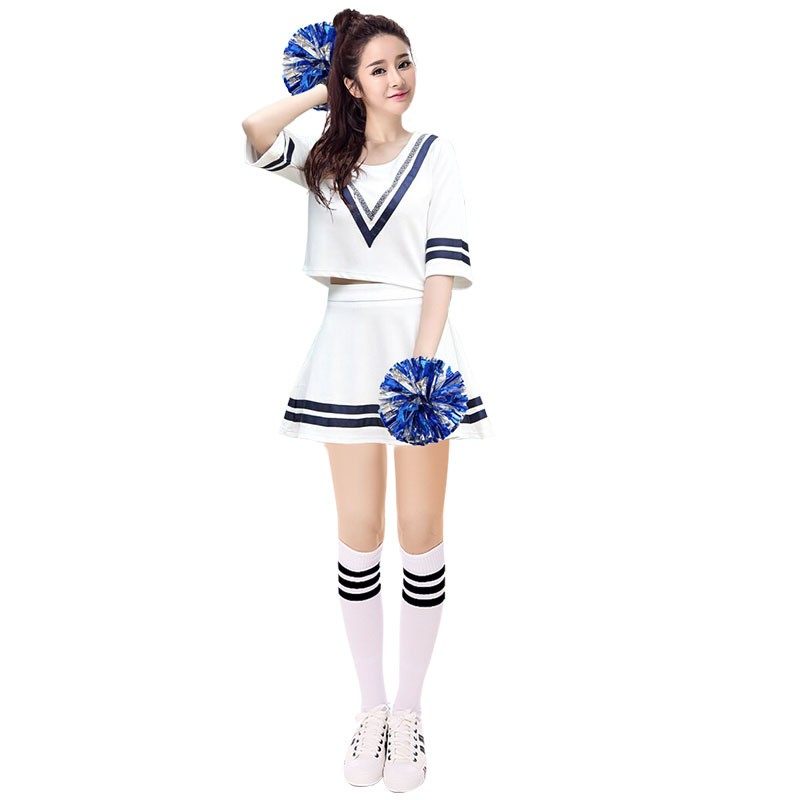 新款拉拉队服装韩国女团同款演出服广场舞成人舞蹈表演时尚啦啦操