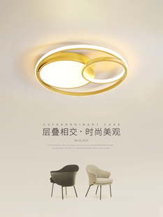 LED吸顶灯客厅卧室房间餐厅书房灯简约现代轻奢北欧2025新款 灯具