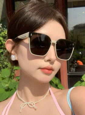 墨镜女款2025新款大框高级感方圆脸眼镜显脸小偏光防紫外线太阳镜