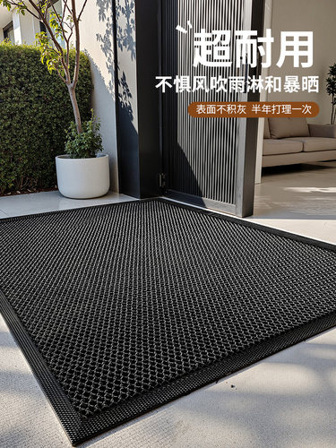 入户门地垫2025新款大门口玄关进门蹭脚垫子室外防滑除尘专用地毯