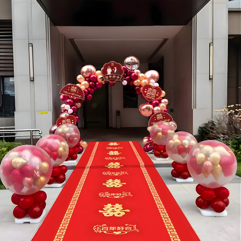 结婚红地毯一次性楼梯门口加厚无纺布喜字婚庆红色大地毯婚庆用品,节庆用品/礼品,拱门,淘宝优惠券,粉丝福利购,淘宝优惠卷