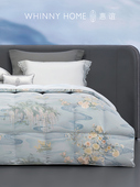 whinny 惠谊波兰进口绒95%绒繁花蓬松保暖鹅绒春秋被冬被羽绒被