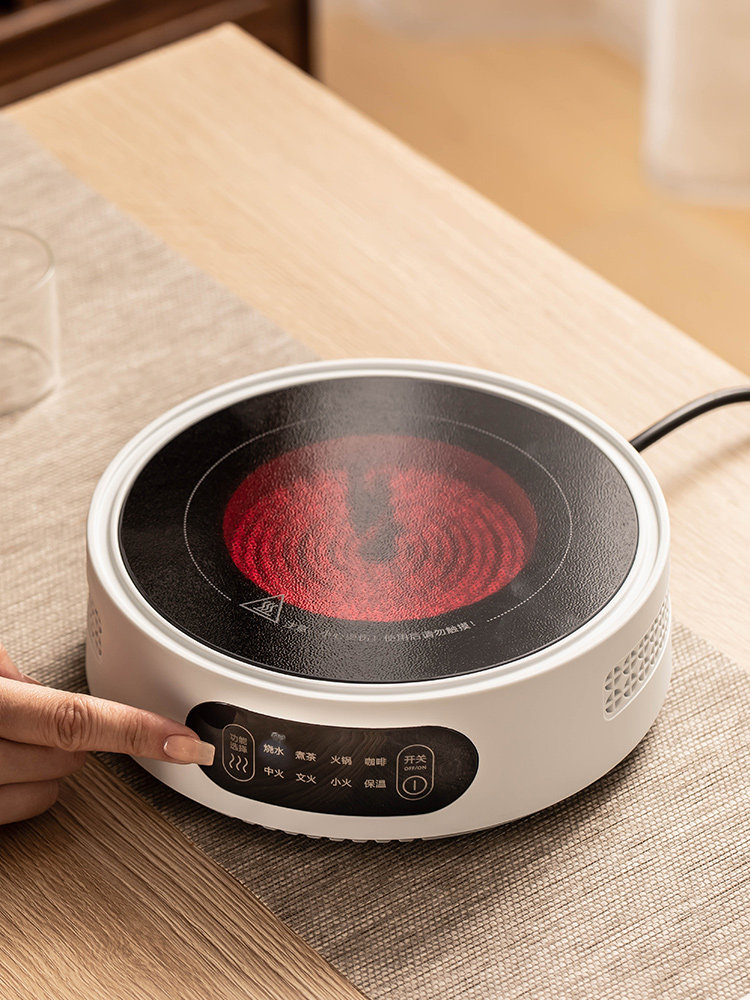 电陶炉煮茶器2025新款大功率煮茶炉家用烧水煮茶炉玻璃茶壶煮茶壶