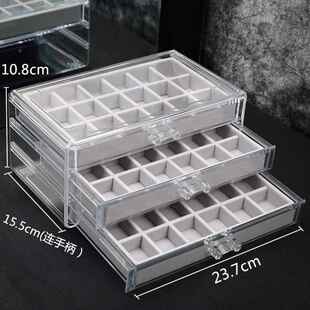 box jewelry with leather princess项炼盒子 lock jewellery