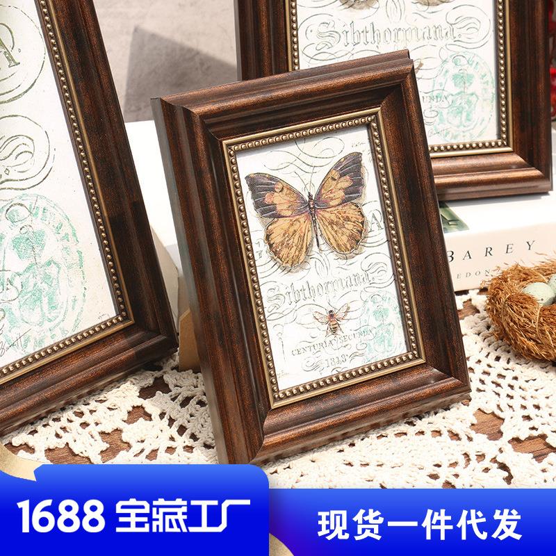 美欧式婚纱洗照片做成相框挂墙5 6 7 8 10 16寸8K16KA3A4画框摆台