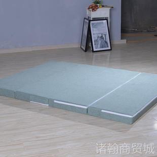 席梦思可折叠乳胶 可拆洗棕芯床垫 供应四折叠带床笠乳胶床垫 新款