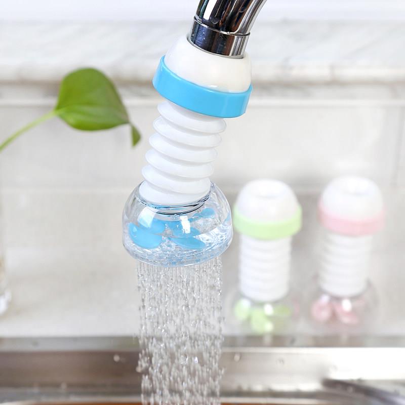 可旋转水龙头防溅花洒自来水过滤嘴厨房滤水器阀喷头过滤器节水器