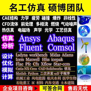 Hypermesh网格划分gambit/Geomagic画Mimics建模型catia代做分析