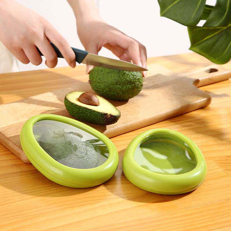 保鲜盒食品级冰箱专用水果盒高级感硅胶收纳盒柠檬牛油果储存盒