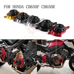 适用本田CB650R CBR650R CB650F改装发动机防摔盖块胶引擎保护盖