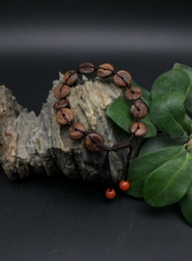 沉香时尚风百搭保真手串