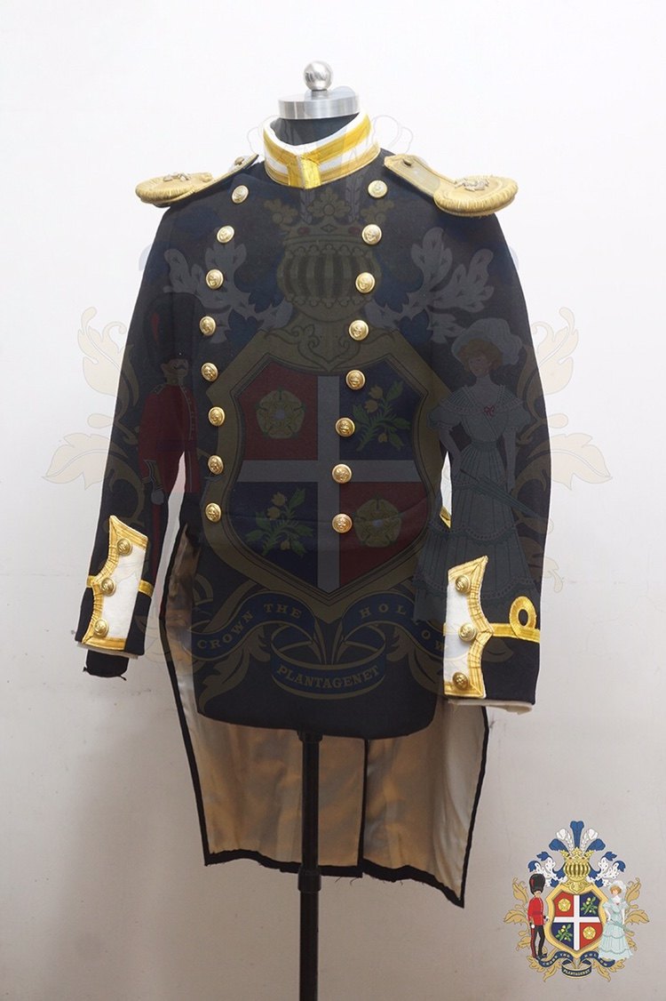 英国皇家海军军官1901款大礼服博物馆级复刻