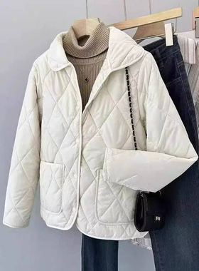 【甜甜圈粉丝专享】翻领简约百搭棉衣外套25110903