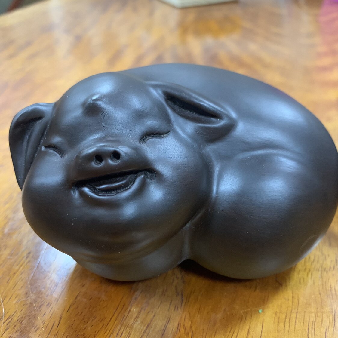 非洲黑檀木雕小猪摆件一对创意可爱十二生肖属相猪摆件雕刻工艺品
