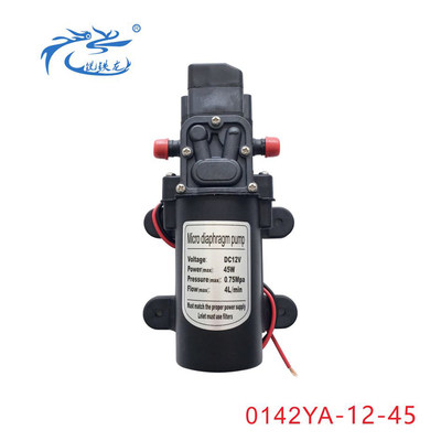 家用水增压泵自吸泵 耐高温水泵自动启B停隔膜泵电动小型12V24V45