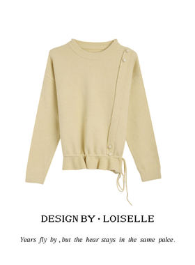 【官补之夜】LOISELLE洛赛儿【延续心动】时尚百搭休闲毛衣