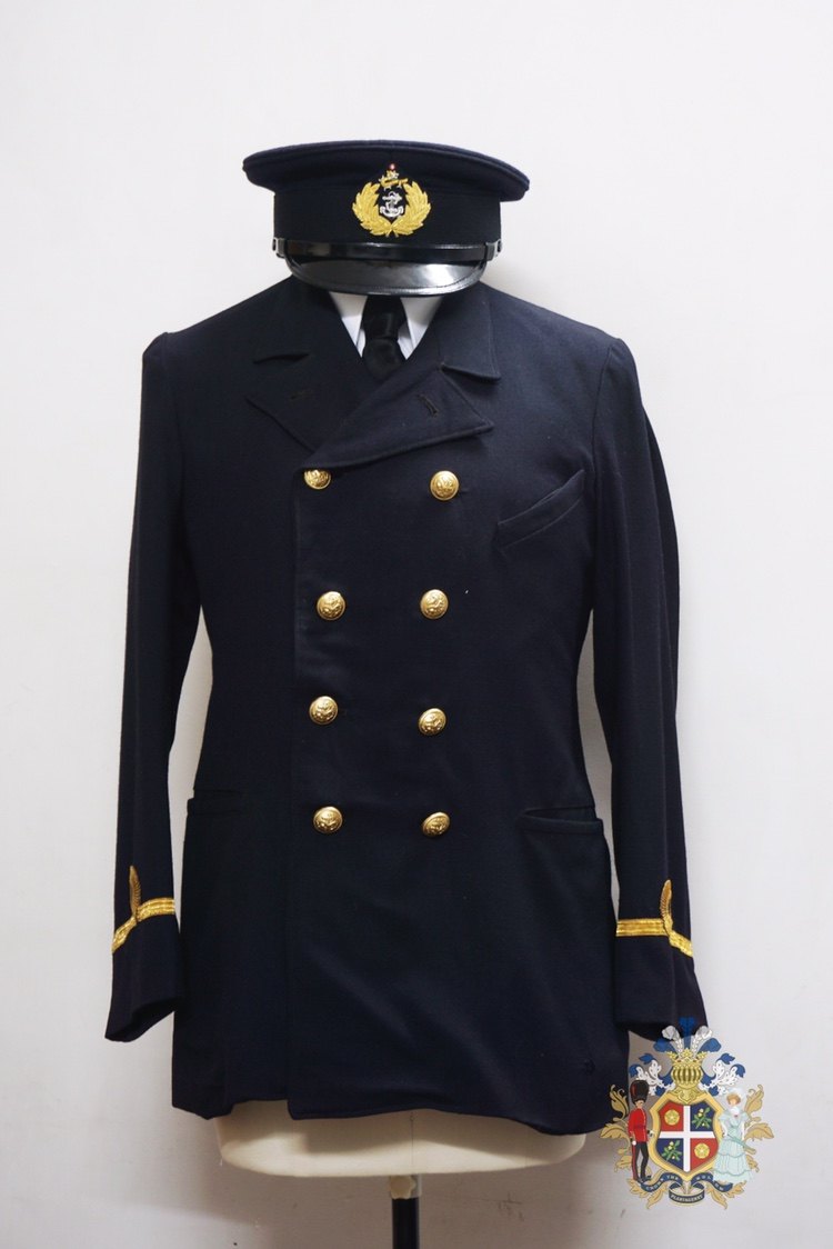 清末新建北洋海军双排扣常服