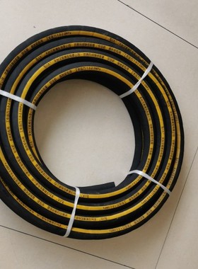 黑色布面夹布橡胶管软管耐磨耐老化耐晒抗冻耐高温防爆耐高压水管