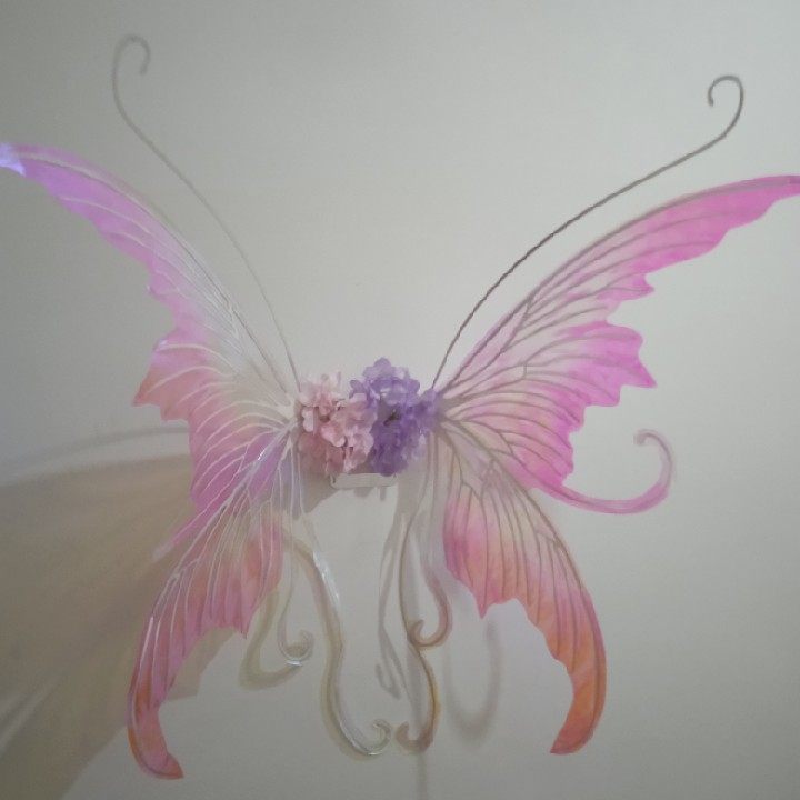 儿童女孩生日礼物心愿小精灵花仙子翅膀拍照摄影走秀lolita道具