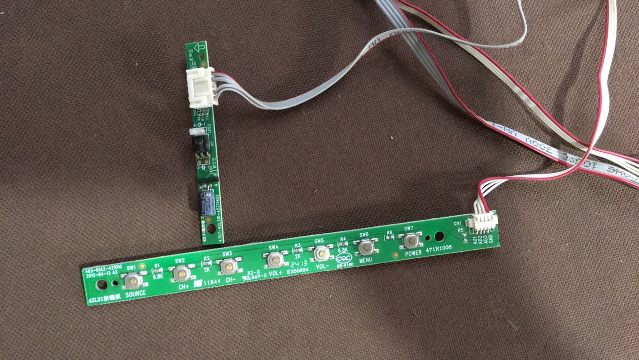 统帅LE37KCH5遥控接收板 4707-42L310-A5215K01带线一套