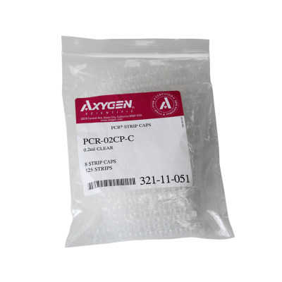 Axygen PCR-02CP-C 0.2ml八排鼓盖 125排/包