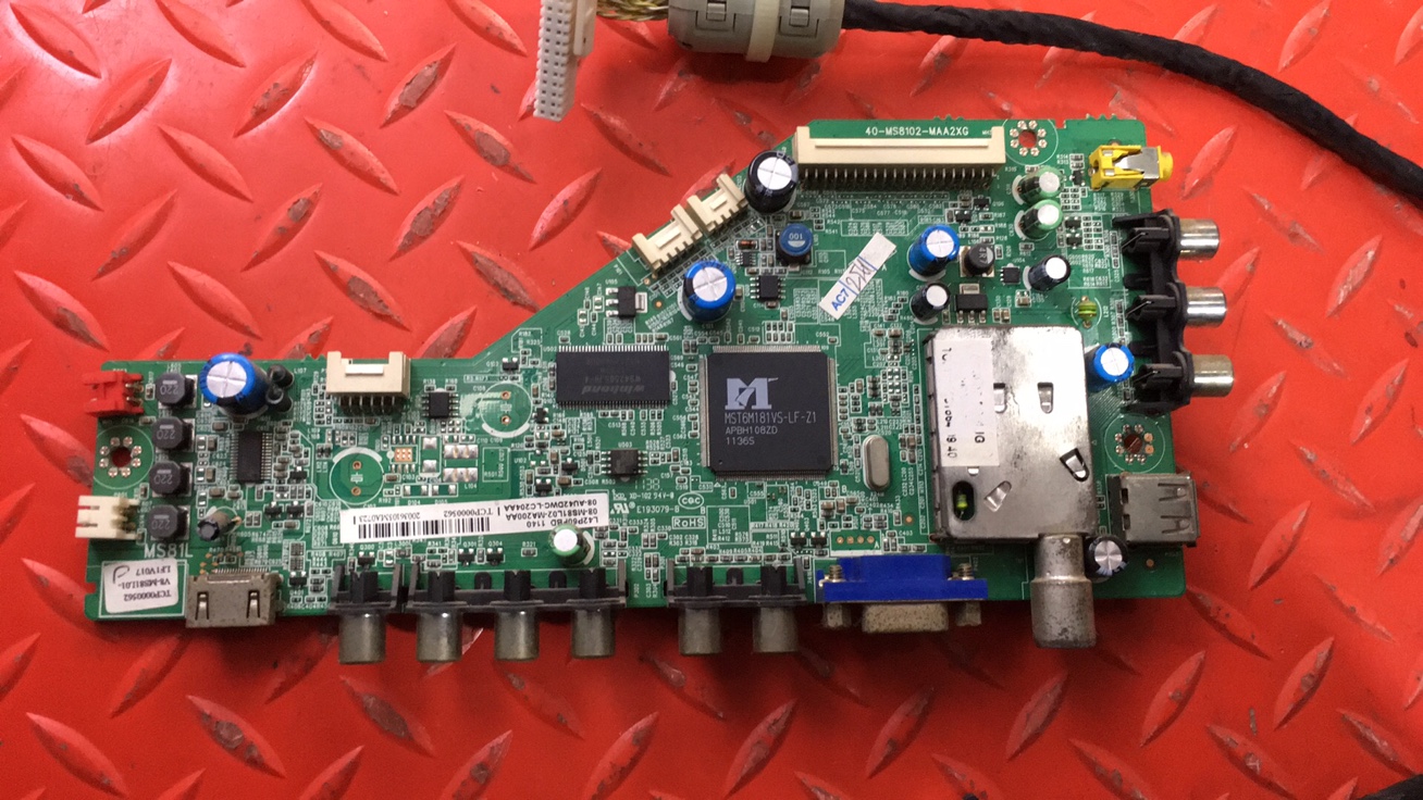 TCL L42P60FBD 1140液晶电视驱动主板40-MS8102-MAA2XG配友达屏