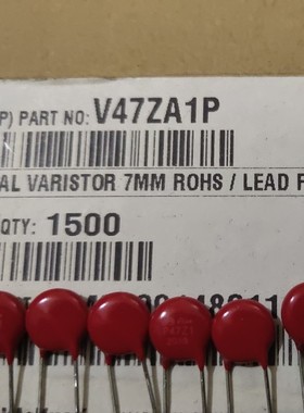 原装力特压敏电阻 V47ZA1P P47Z1 7MM  30V 250A 800pF v47za1p
