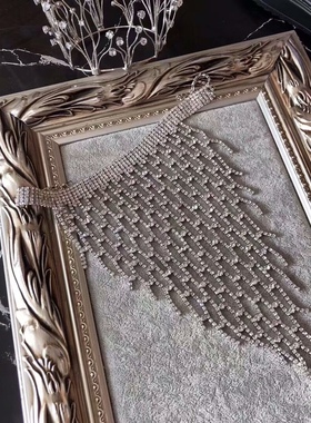 宴会法式闪亮礼服配饰高级感网红