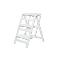 实木家用多功能折叠梯架创意楼梯椅梯凳室内N多用移动登高梯小梯
