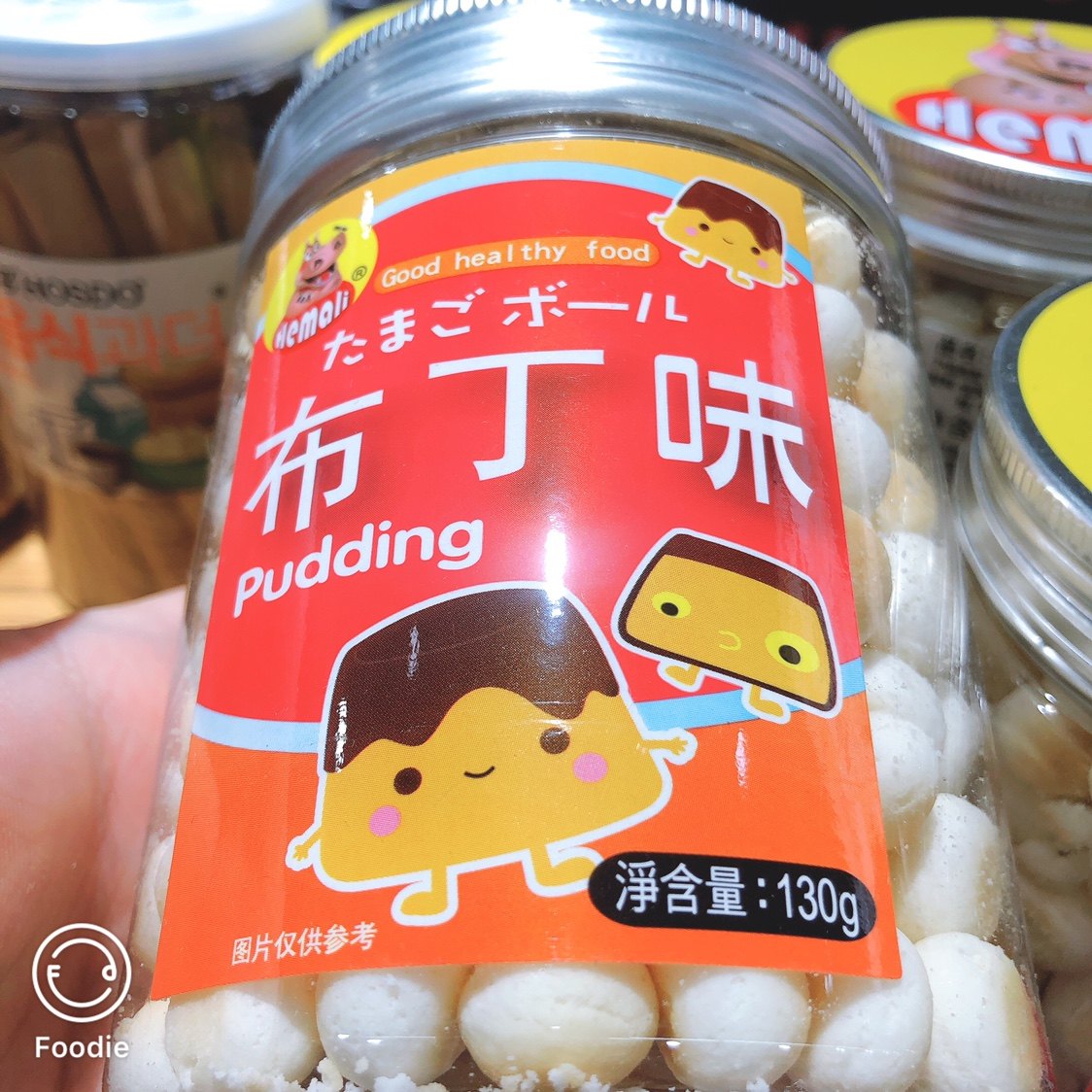 河马莉蛋酥布丁味103克