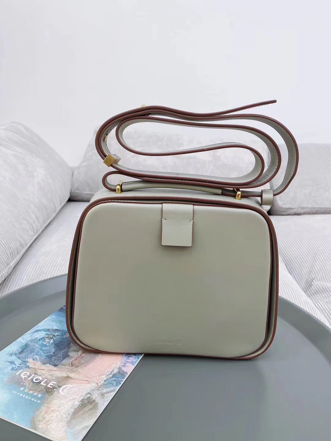 复古实用西班牙牛皮盒子医生包