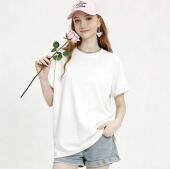 品质款 空气棉 春季 新款 T恤女 加厚纯色短袖 小田tia专享