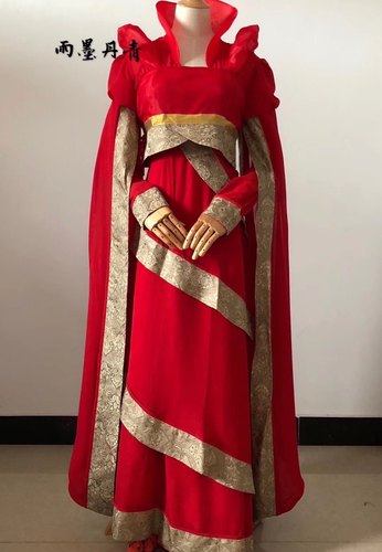 雨墨丹青仙剑三龙葵红蓝影视古装同款出租出租大全套衣服头饰