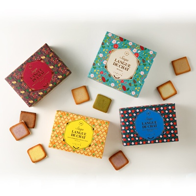 日本白色恋人多口味巧克力饼干